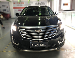 XT5改灯，凯迪拉克XT5车灯改装阿帕6plus套装-武汉改灯